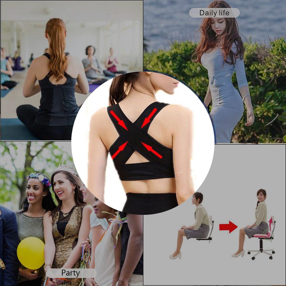 1PC Women Chest Posture Corrector Support Belt Body Shaper Corset Shoulder Brace for Health Care Drop Shipping S/M/L/XL/XXL