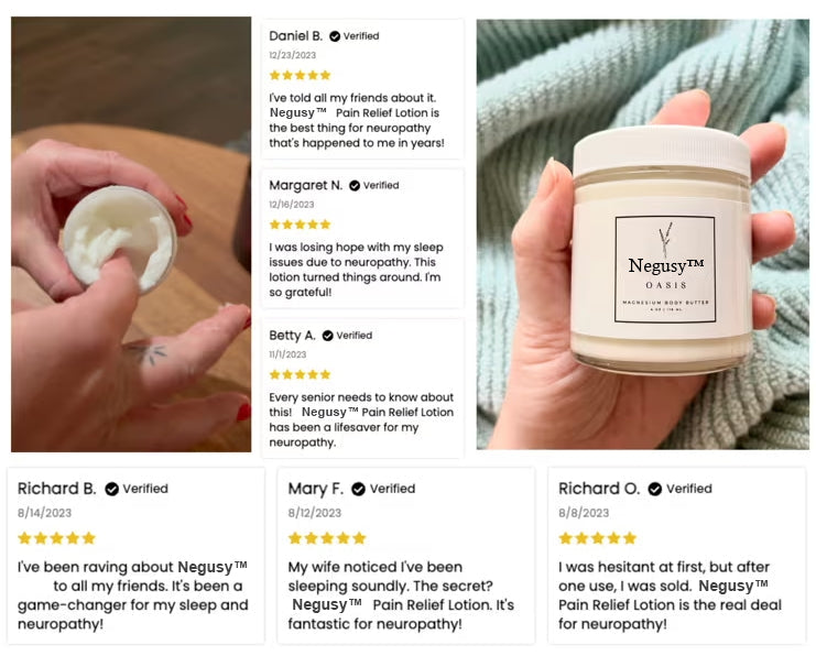 š Last Day 70% Offš Experience Lasting Relief with Negusy⢠Nerve Relief Lotion