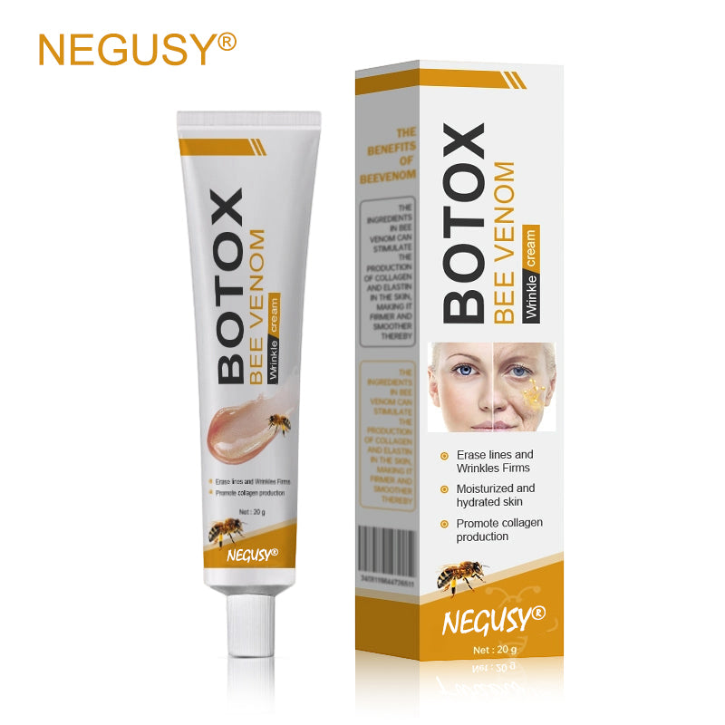 (Made and Shipped from USA) 🧑⚕️NEGUSY® Botox Bee Venom Wrinkle Removal Cream