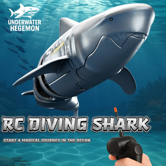 🦈Underwater Hegemon-Remote Control Diving Shark Toy