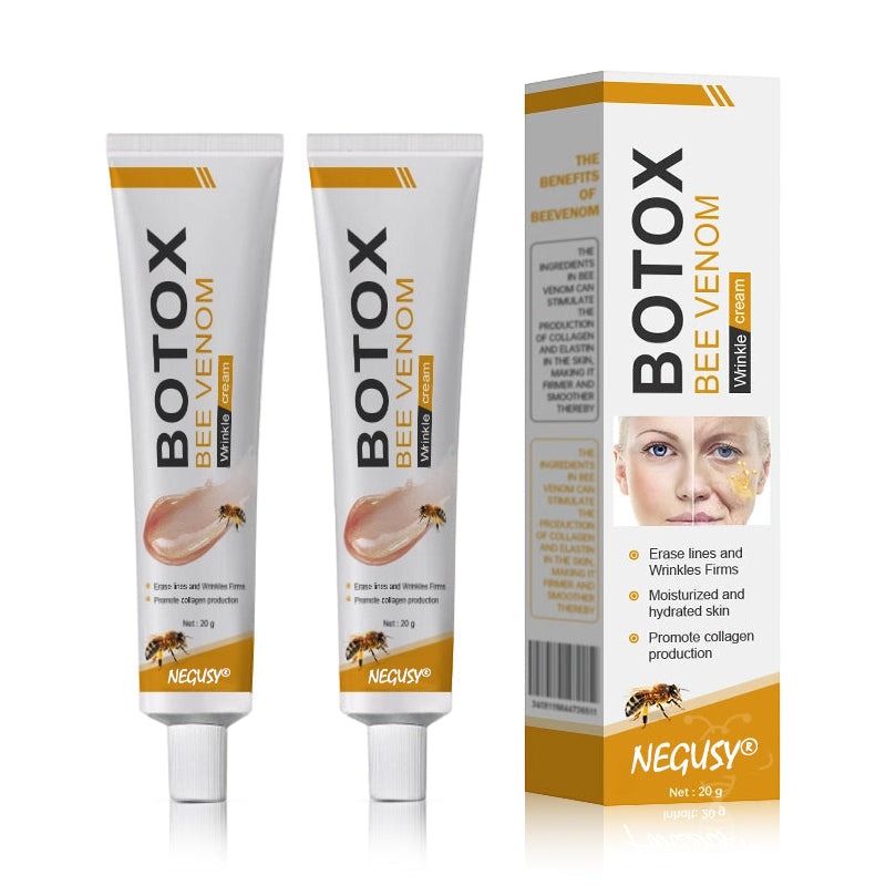 (Made and Shipped from USA) 🧑⚕️NEGUSY® Botox Bee Venom Wrinkle Removal Cream