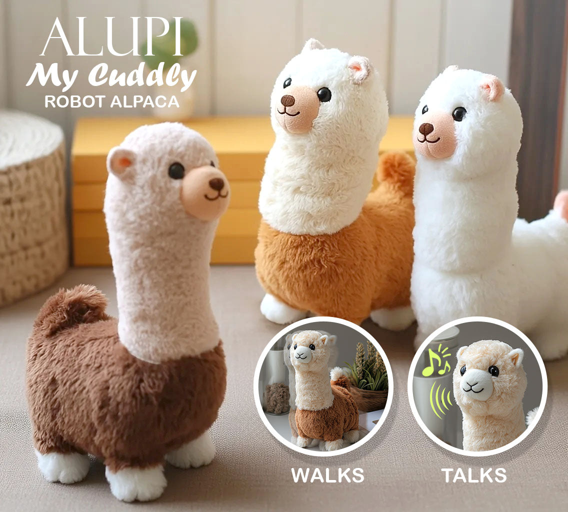 Alupi- My Cuddly Robot Alpaca