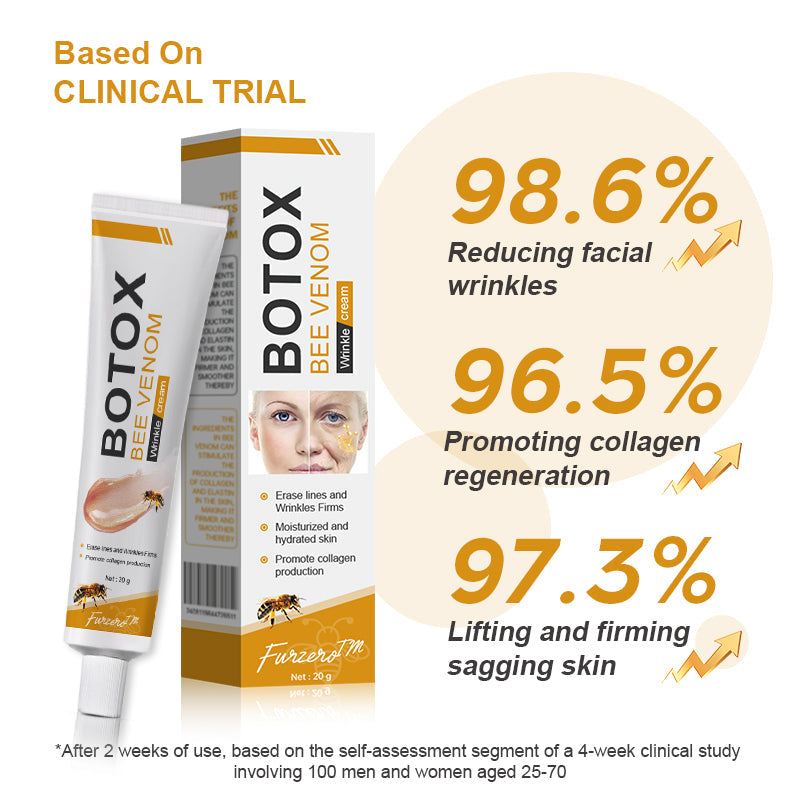 🐝🌳Made and Shipped from USA✨Furzero™ Botox Bee Venom Wrinkle Removal Cream-🔥LAST DAY 70% OFF