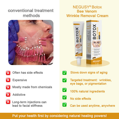 (Made and Shipped from USA) 🧑‍⚕️NEGUSY® Botox Bee Venom Wrinkle Removal Cream