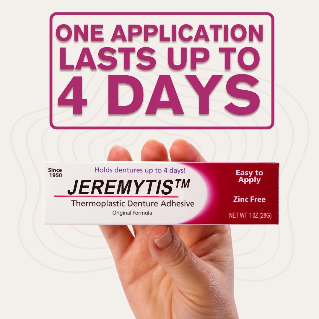 ✨[Official Brand Store] JEREMYTIS™ Thermoplastic Denture Adhesive