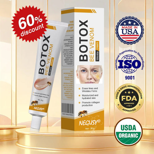 (Made and Shipped from USA) 🧑‍⚕️NEGUSY® Botox Bee Venom Wrinkle Removal Cream