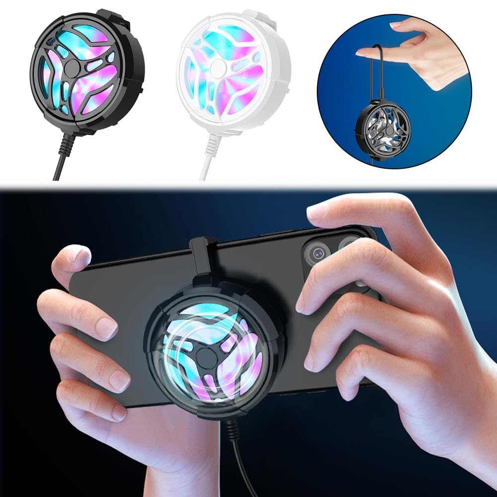 Portable mobile phone cooling fan, universal mobile phone semiconductor radiator
