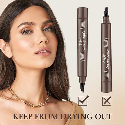 🔥LAST DAY - BUY 1 GET 1 FREE JUST $8.49 EACH🔥2025 Upgraded Natural Brows Eyebrow Pen