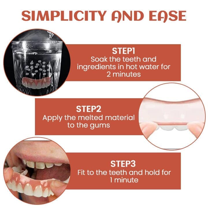 ✨[Official Brand Store] Negusy™  Denture Silicone Reline Kit(✨BUY 2 GET 1 FREE🎁)