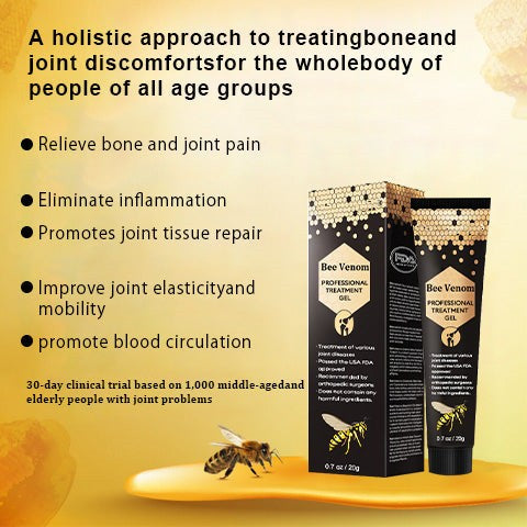 ❀🐝🍯🌈LAOZIKTM New Zealand Bee Venom Joint Relief Gel