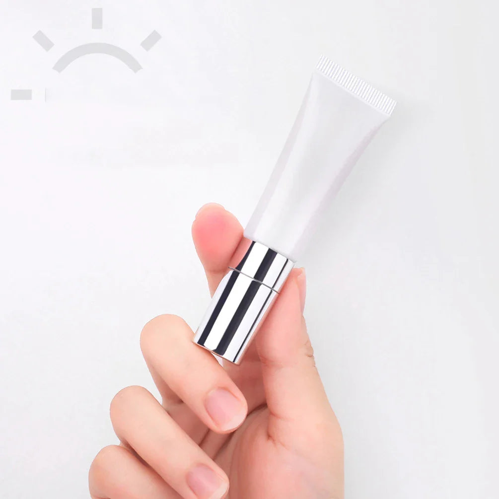 Private Label 10ml Lip Cream Custom Logo Echinacea Delicate Long Lasting Moisturizer Makeup Wholesale White Tube Zinc Alloy Head