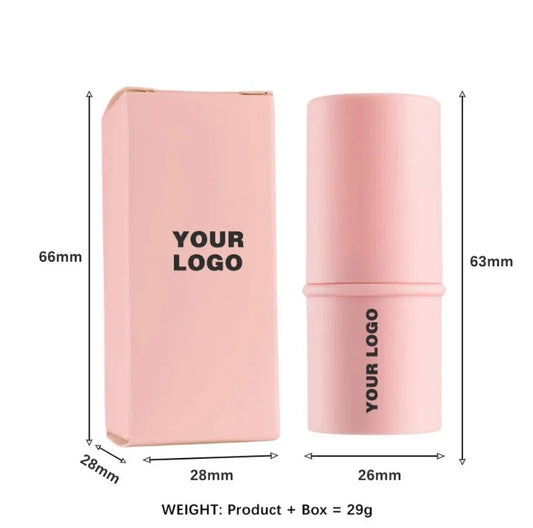 Custom Pink/white/black Tube 8 Colors Blush Stick Long Lasting Easy To Wear Glitter Matte Private Label Buk Makeup Cosmetics