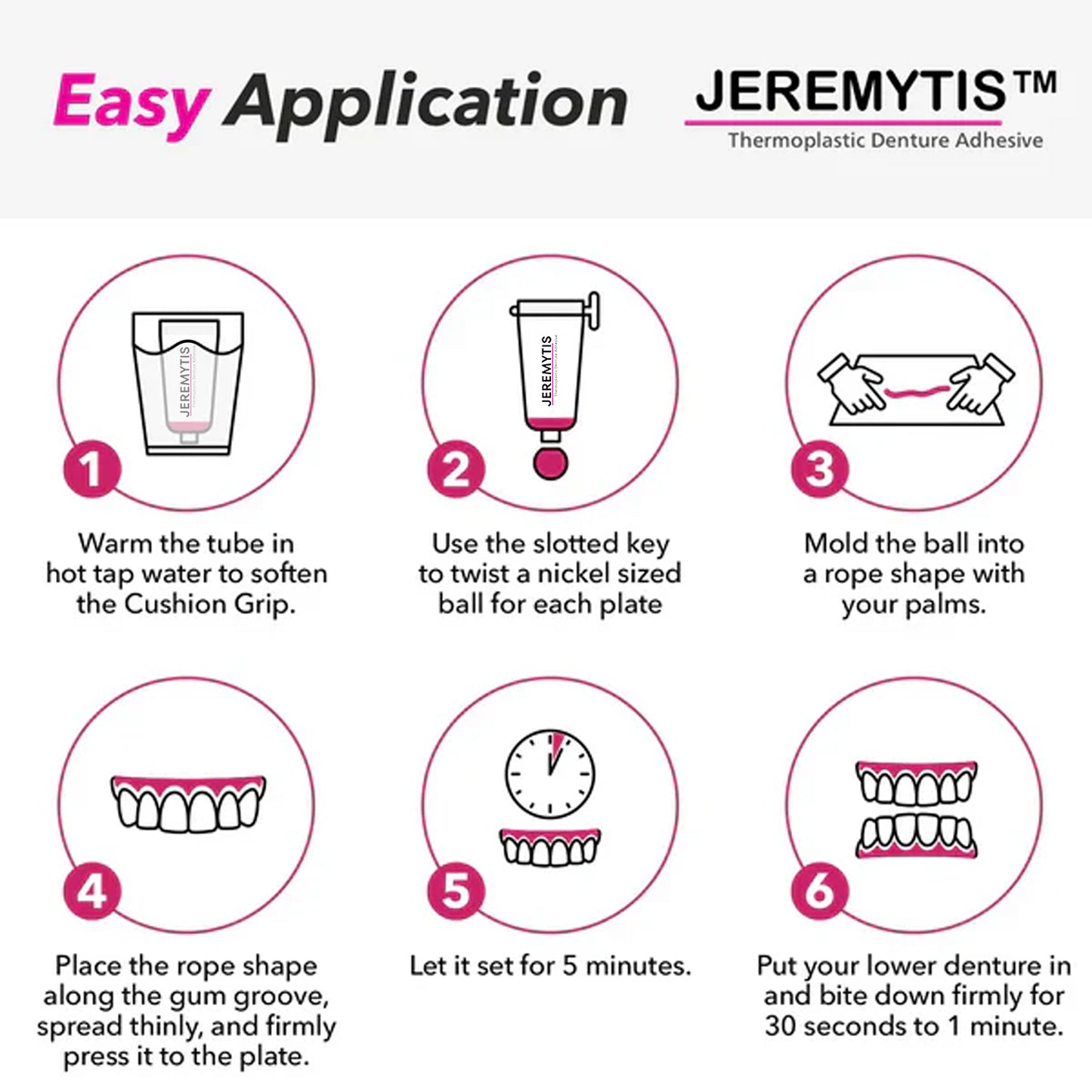 ✨[Official Brand Store] JEREMYTIS™ Thermoplastic Denture Adhesive