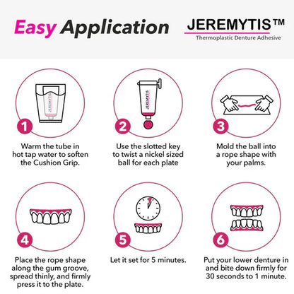 ✨[Official Brand Store] JEREMYTIS™ Thermoplastic Denture Adhesive