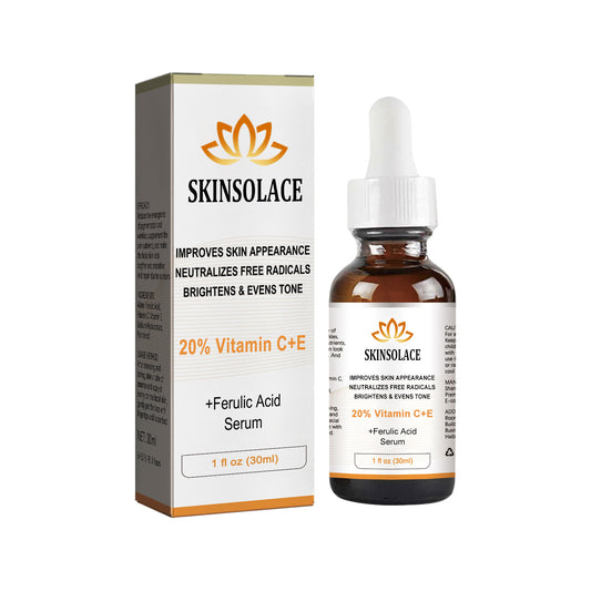 ⏰[Official Brand Store 24-Hours Promotion Buy 1 Get 2 Free] SKINSOLACE™ 20% VITAMIN C+ E + FERULIC ACID SERUM