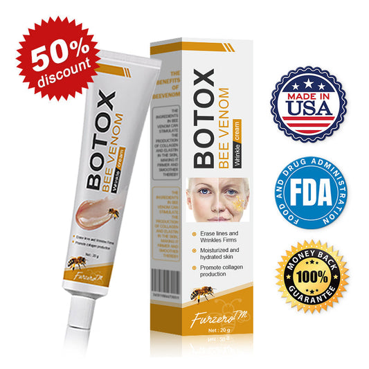 🐝🌳🌳🌳🌳Made and Shipped from USA✨Furzero™ Botox Bee Venom Wrinkle Removal Cream-🔥LAST DAY 70% OFF