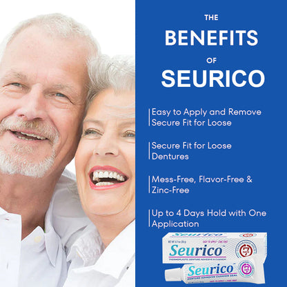 ✨[Official Brand Store] Seurico™ Thermoplastic Denture Adhesive (✨BUY 3 GET 2 FREE🎁)